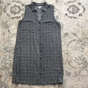 Croft & Barrow Shirt Dress Womens Size L